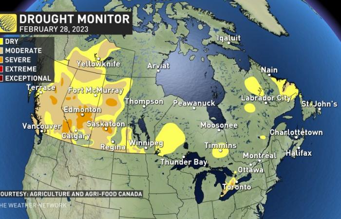 Canada’s widespread drought may fuel the upcoming wildfire season
