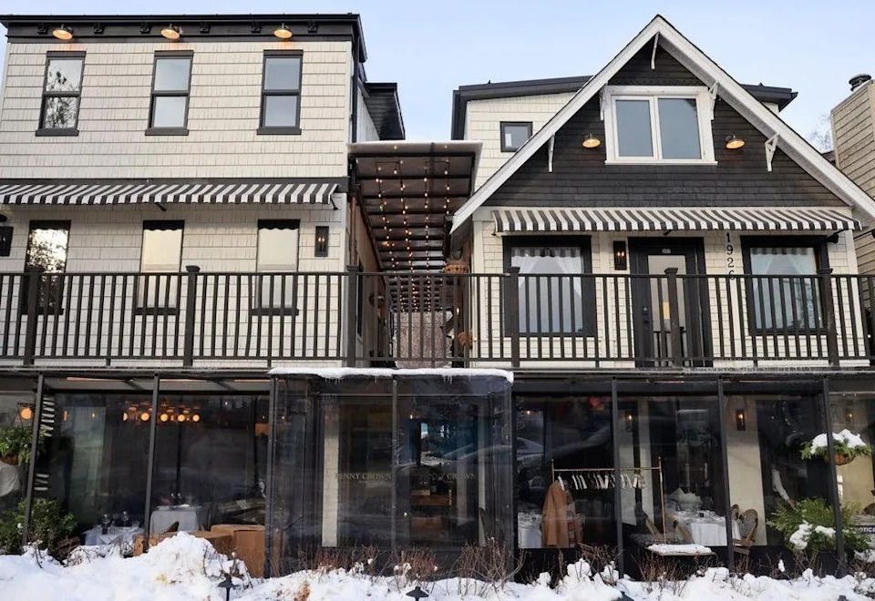 Penny Crown joins other businesses in an older building one street off the busy main artery in Marda Loop. Gavin Young/Postmedia