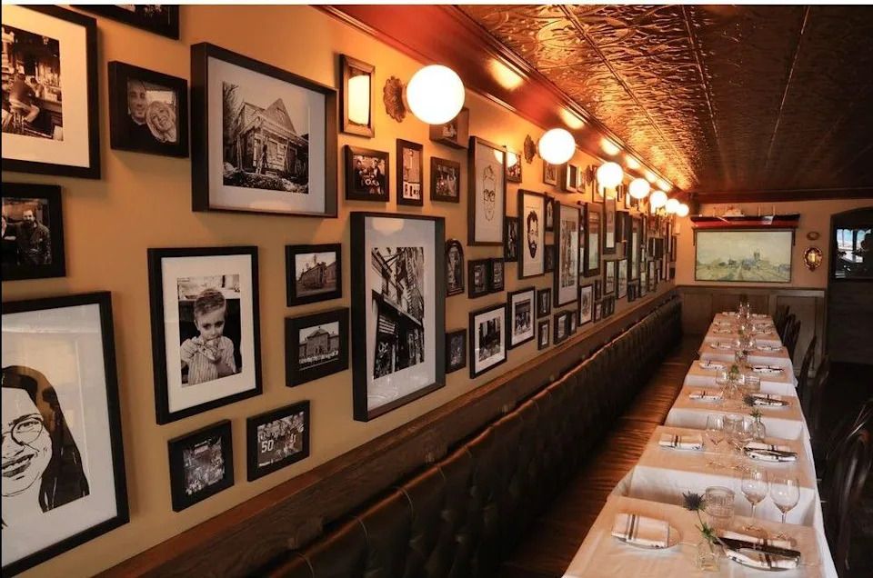 The interior of Penny Crown in Marda Loop draws inspiration from upscale taverns in New York City.  Gavin Young/Postmedia