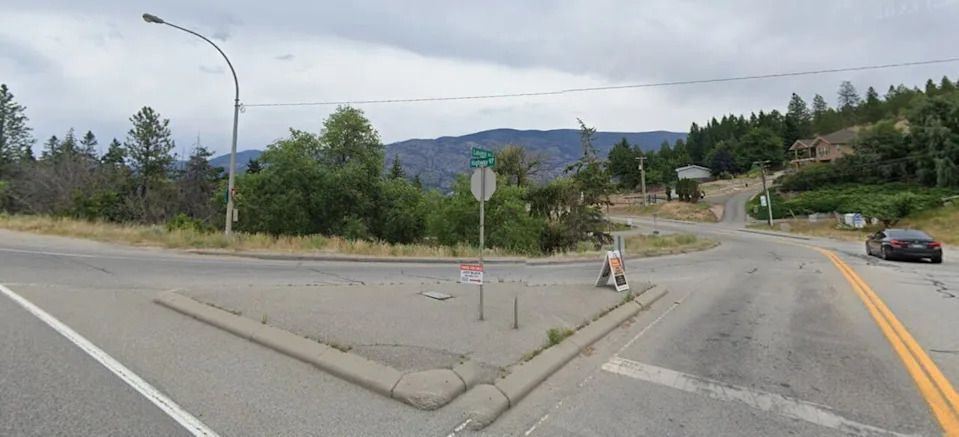 The curve at Highway 97, near the Burton residence, sees the speed limit transition from 100 km/h to 80 km/h.
