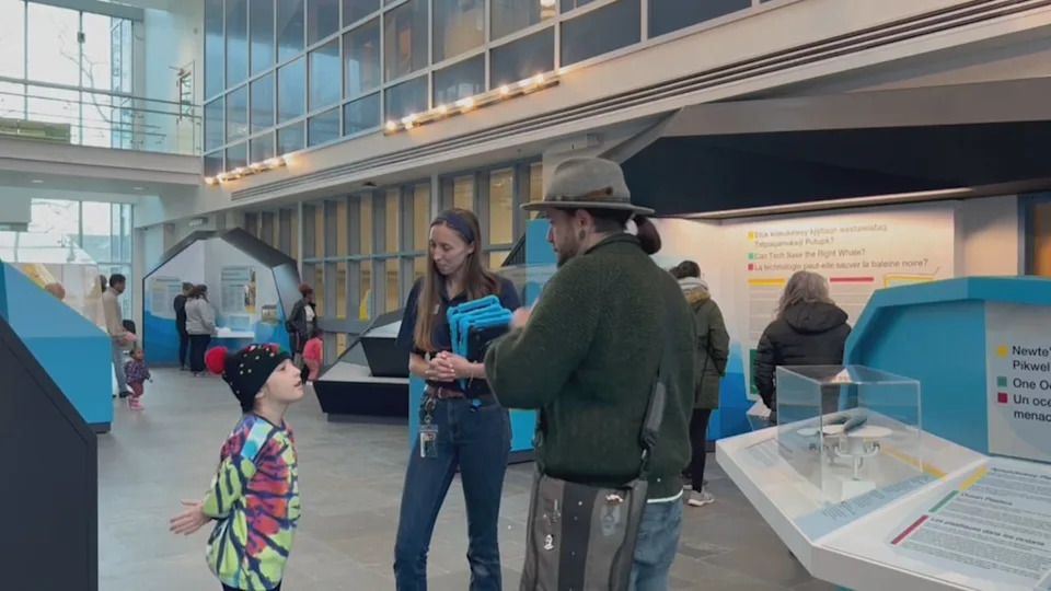 Nadia Stewart works as a visitor experience facilitator at the centre.