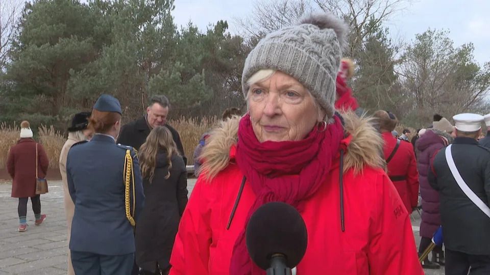 Marilyn Davidson Elliott attended the ceremony in north-end Halifax on Saturday morning, along with hundreds of others.