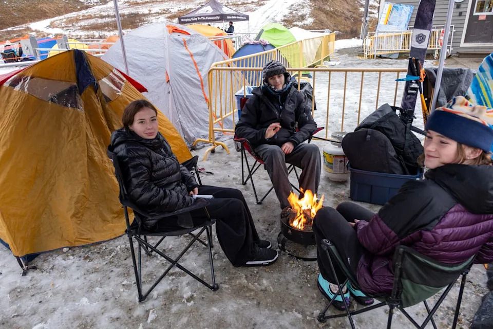 Jonathan Eltmenau (centre) is the first in line for this year's opening season.