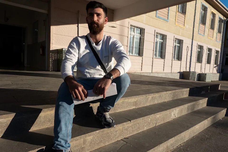 Hussein Alsheikh Mohamad fled to Turkey as a teenager, but is now returning to Syria with his wife and their young daughter.