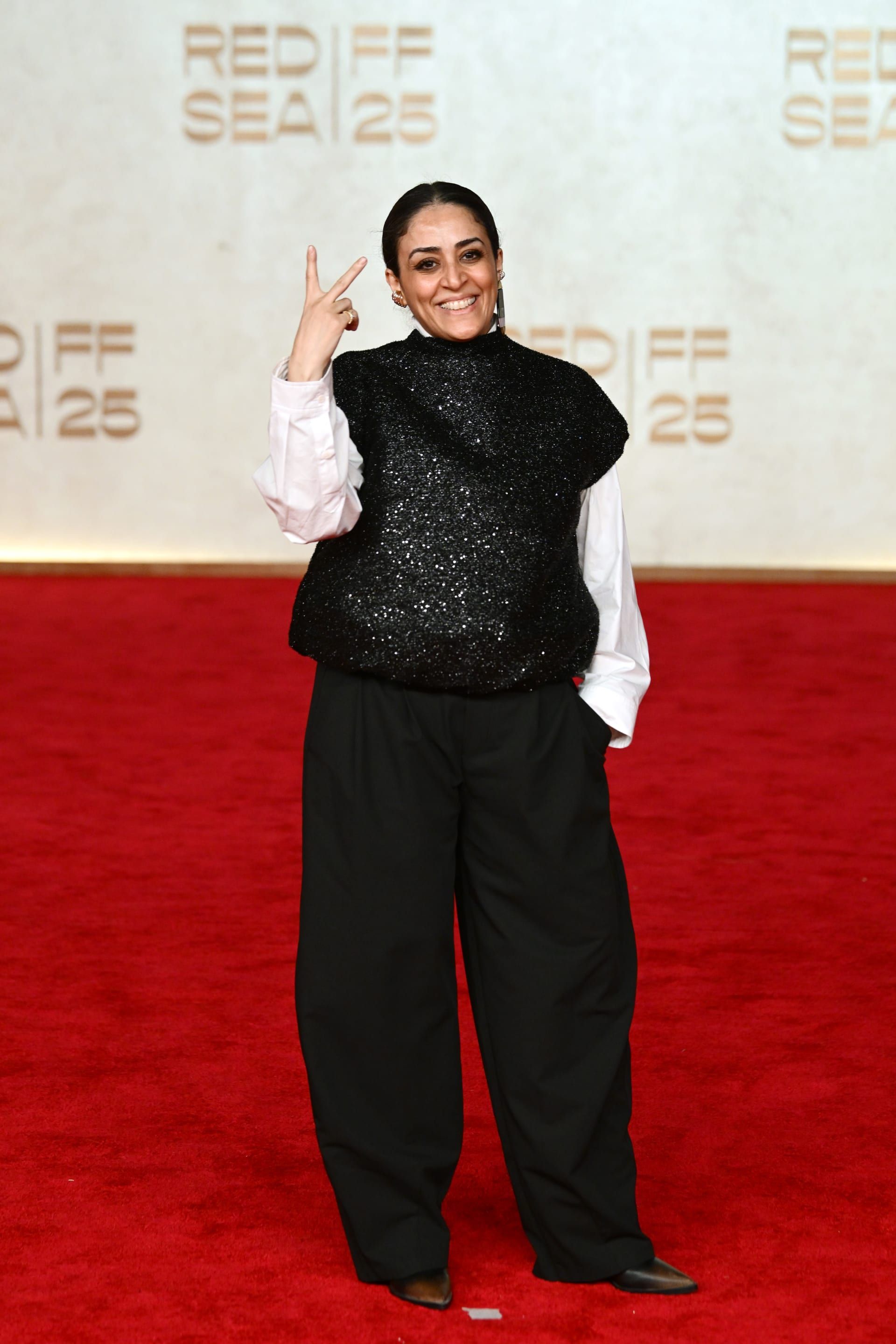 الممثّلة السعوديّة ريم الحبيب.