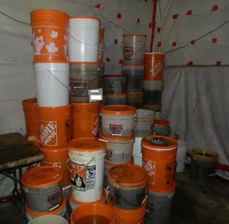 A federal RCMP policing unit known as CLEAR — clandestine laboratory enforcement and response team — has seized fentanyl, guns, precursor chemicals and cash from properties in Surrey and Richmond in an investigation that began in the summer.