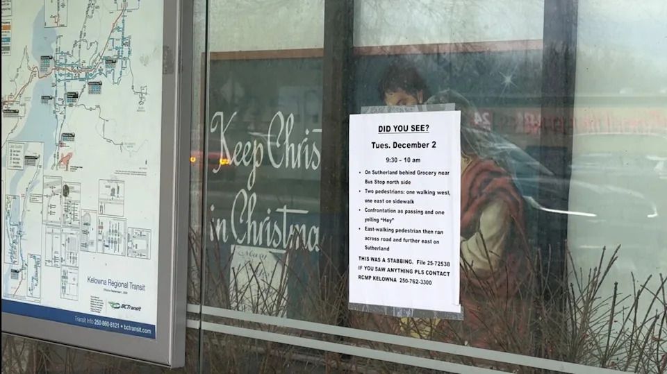 The family of a Kelowna resident who was hospitalized after a stabbing incident is seeking witnesses and information, and questioning why RCMP aren't doing more to publicize the attack.