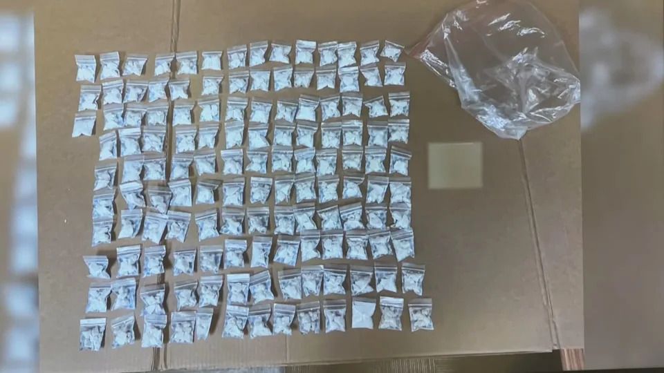 About two kilograms of cocaine bagged and ready for sale was seized as part of the investigation.