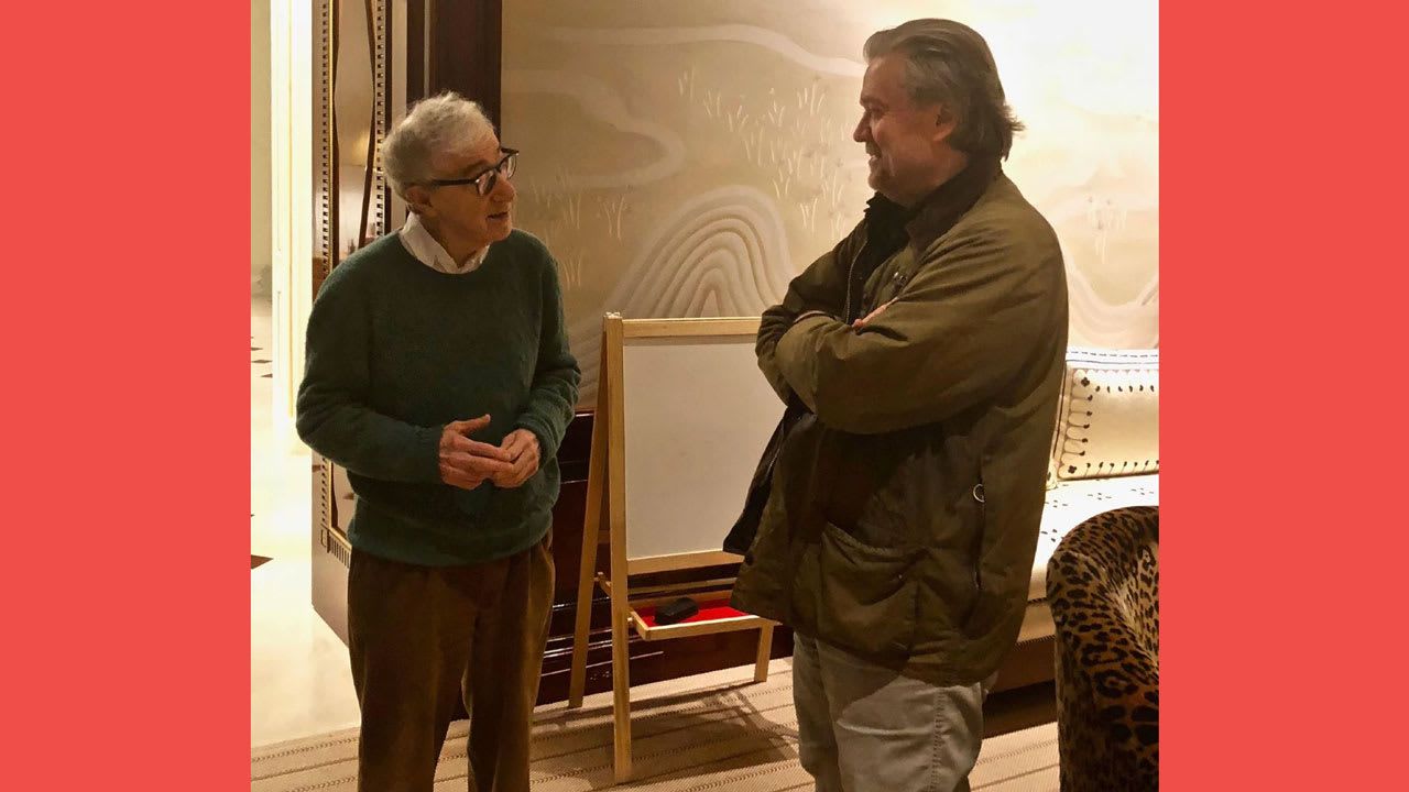 وودي آلن وستيف بانون.