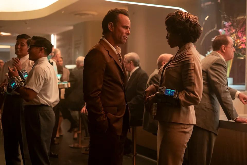 Walton Goggins, Frances Turner in Fallout Season 2 (Lorenzo Sisti/Prime)