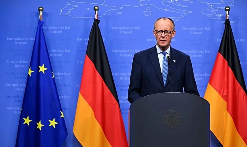 Friedrich Merz, chancellor of Germany.