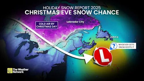 White Christmas 2025 Christmas Eve Coastal Storm