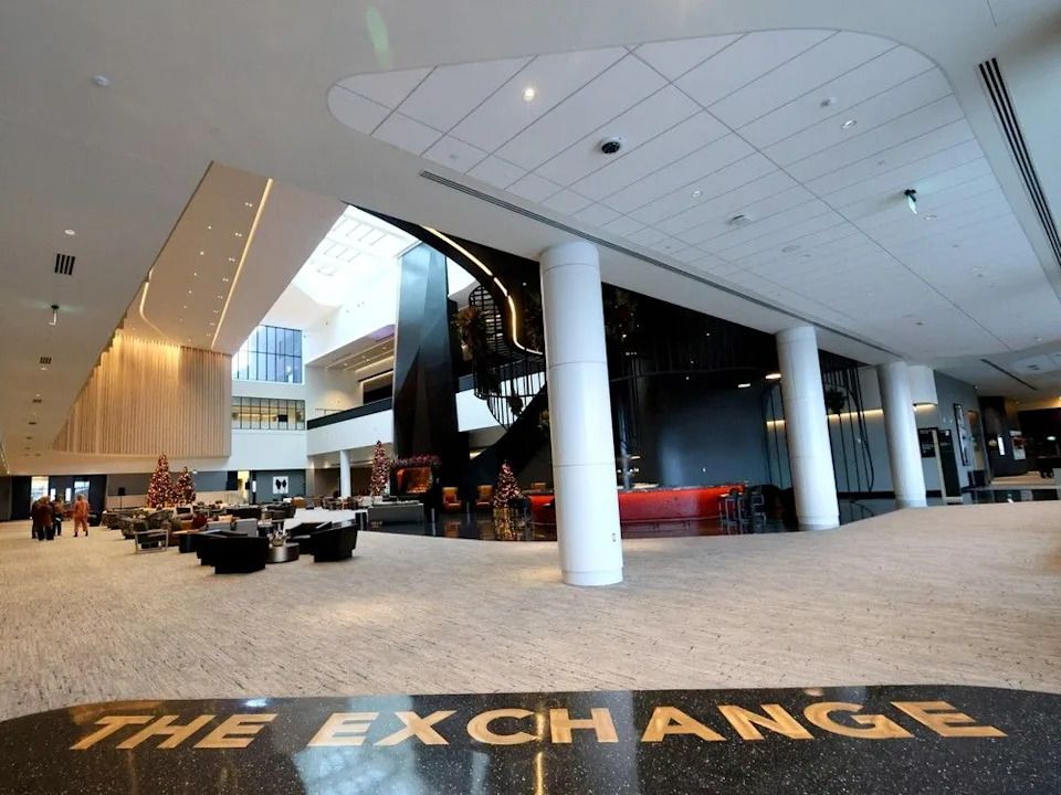 The BMO Centre’s Exchange, seen on Dec. 11, 2025.