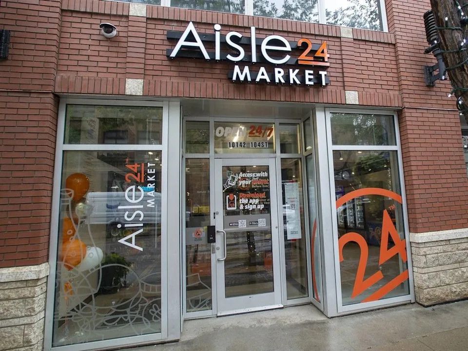 Aisle 24 is cashier-less, unattended, and open 24/7.