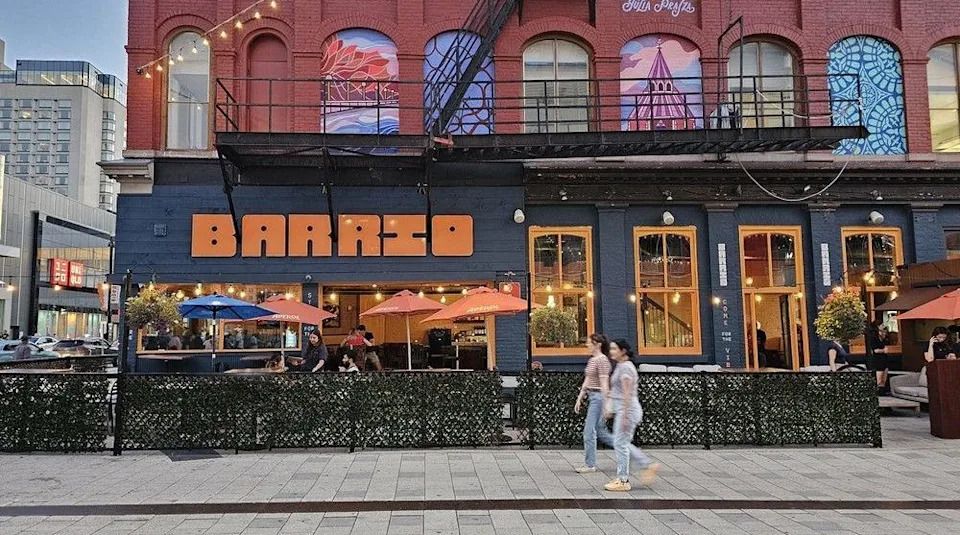 Barrio replaced Pure Kitchen at 115 Rideau St. with a South American street-food menu, cocktails and a patio facing the Rideau LRT station.