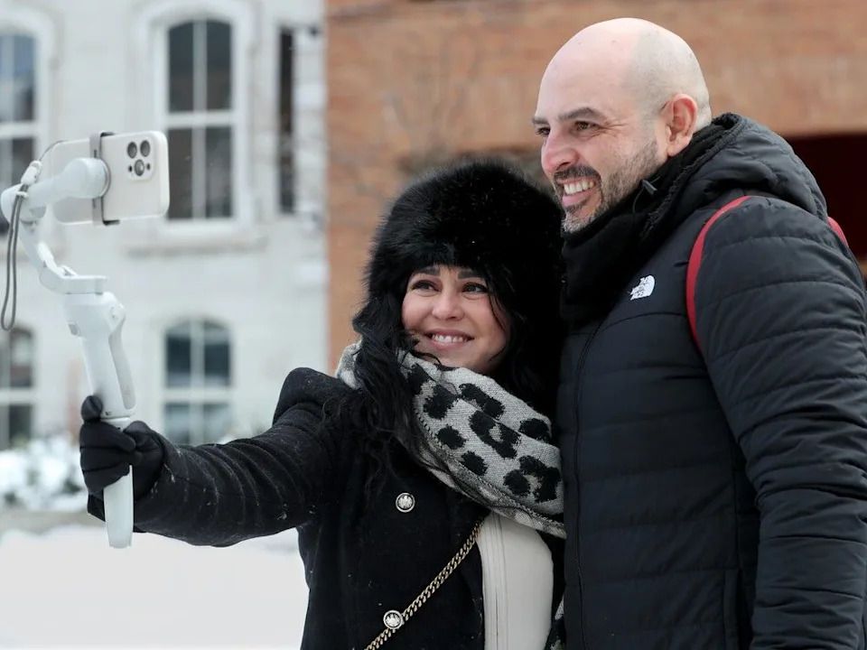 Monica Olivares’ boyfriend Christian Rico surprised her with a trip to Canada for Christmas, featuring stops in Toronto, Ottawa and Montreal. The pair hail from Mexico City.