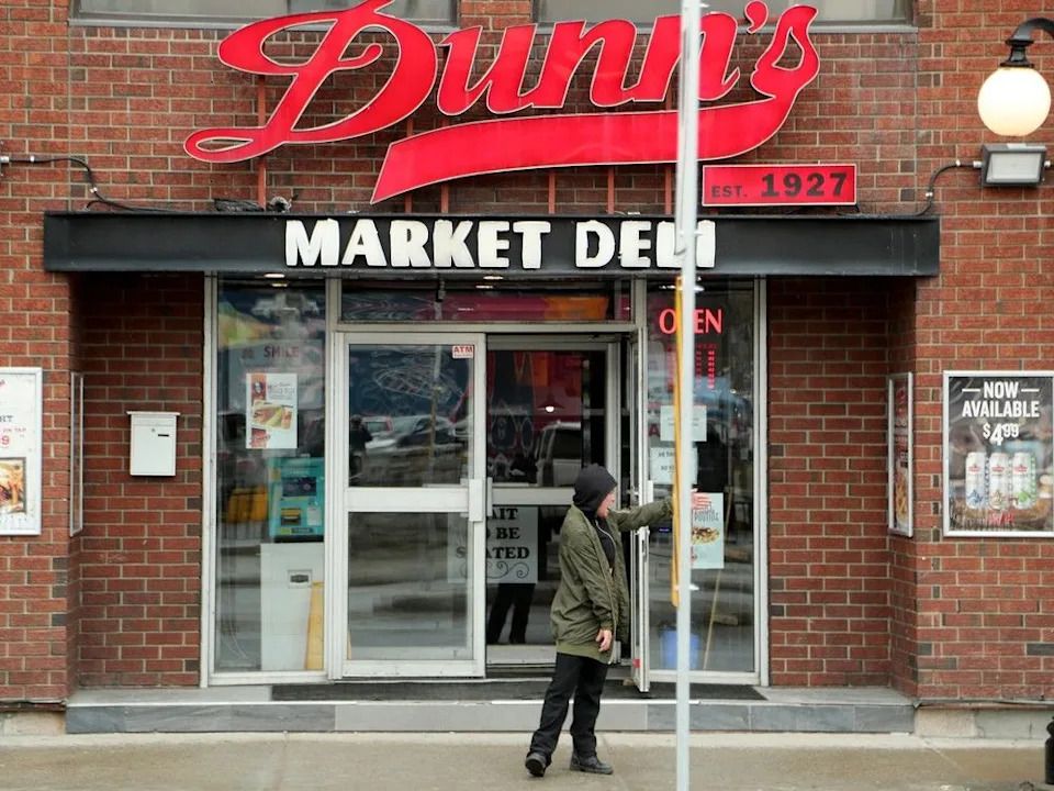 Dunn’s in the ByWard Market, at the corner of George and Dalhousie, closed earlier this year.
