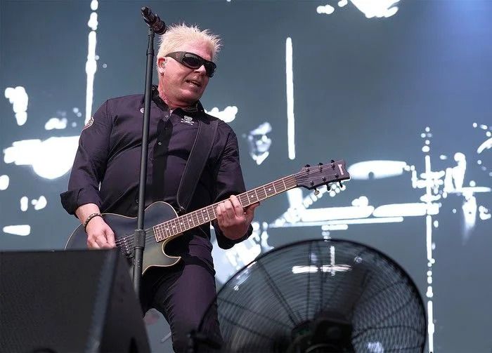 Dexter Holland, lead singer and guitarist of rock band The Offspring.