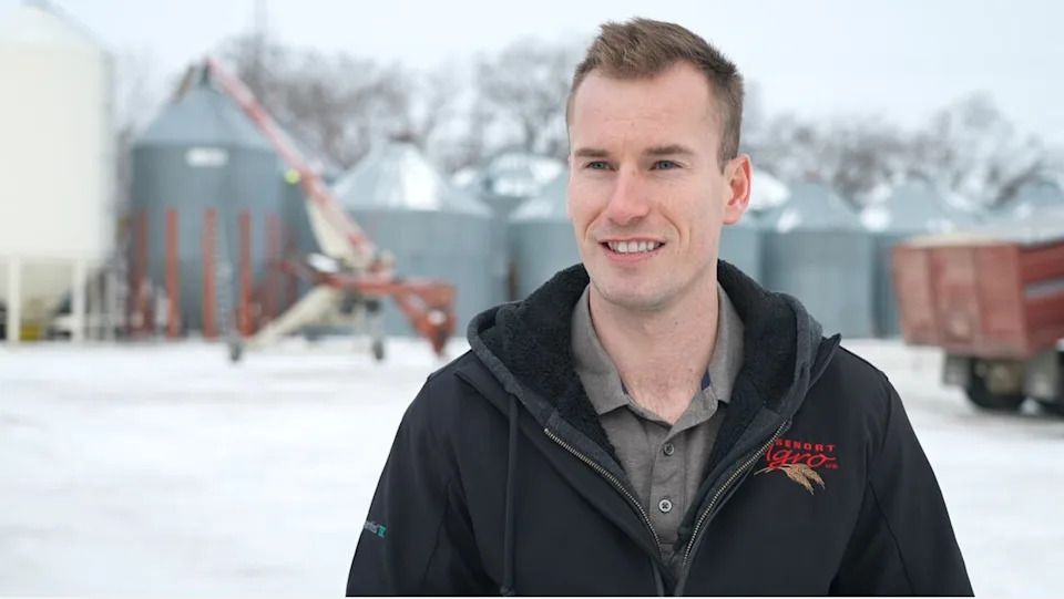 Andrew James is not planting any wheat on his farmland in the RM of Springfield this spring.