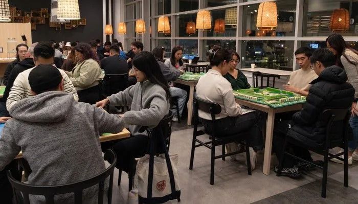 The Dragon Tile Social Club held a mah-jong event on Oct. 31 at the Ikea in Richmond.