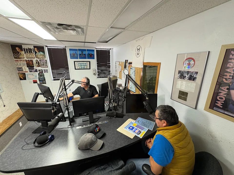 Abel Charles interviews Morris Cook of the Northern Saskatchewan Indigenous Teacher Education Program in MBC’s La Ronge studio.