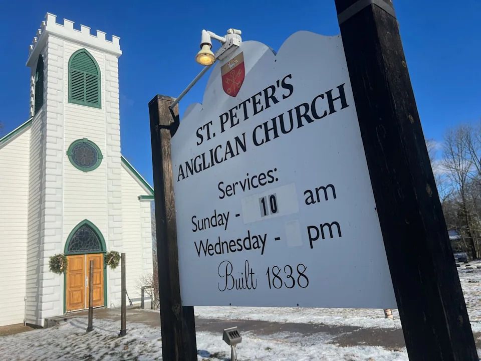 St. Peter's Anglican Church on Woodstock Road in Fredericton was the victim of theft when a historical church bell displayed outside was stolen days ago.