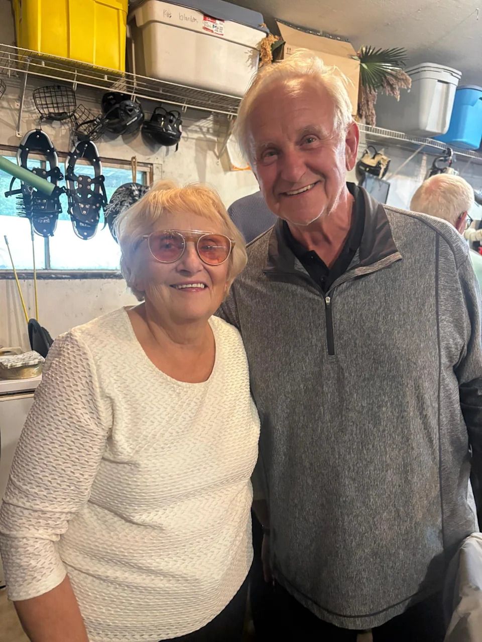 Winnipegger Rejean Robert says his in-laws, Reg and Sadie Harder, pictured here, lost their newly-built home in Manigotagan to a Boxing Day fire. He says they didn't have insurance, because they were told by a provider last year it wouldn't insure the house until the New Year due to the threat of wildfires.