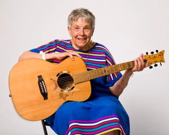 Ruth Jones McVeigh was a co-founder and driving force of the Mariposa Folk Festival, which dates back to 1961. (Doug Nicholson/Mariposa Folk Festival - image credit)