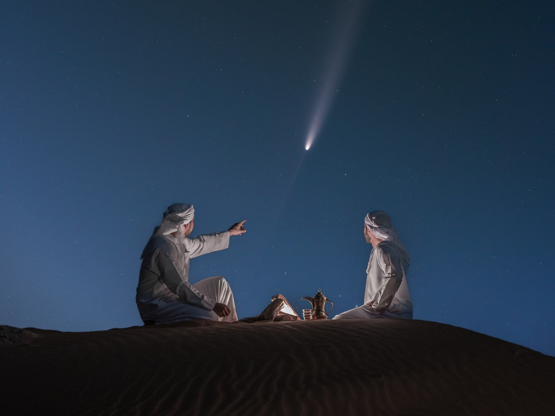 مجرّة تبتلع جارتها في مشهدٍ كوني مدهش