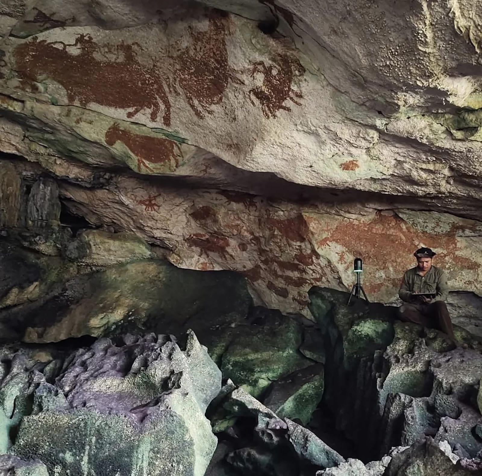 أقدم فن صخري