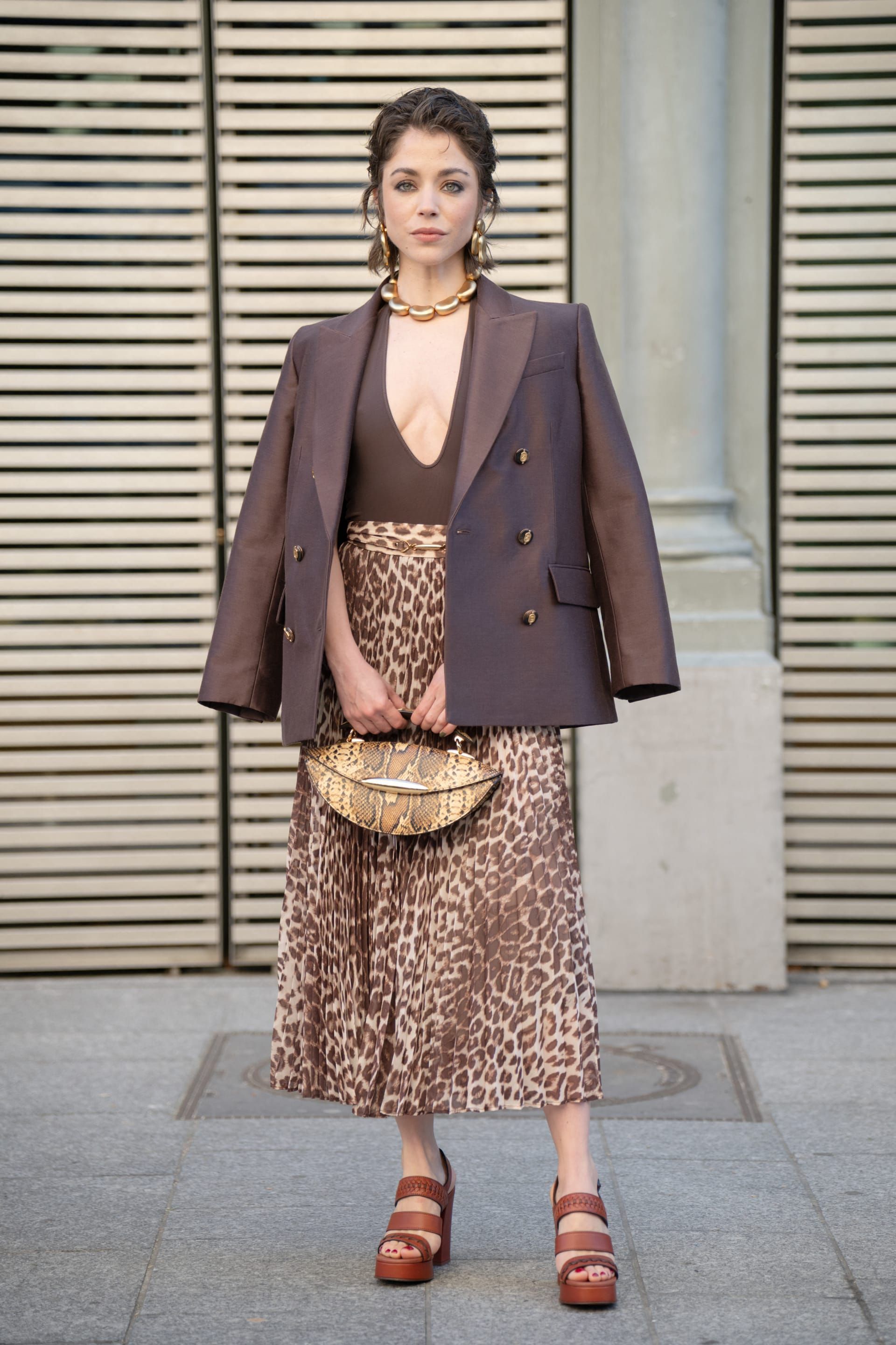 نقشات الحيوانات المتنوّعة تكمل طريقها نحو موضة الصيف المقبل.