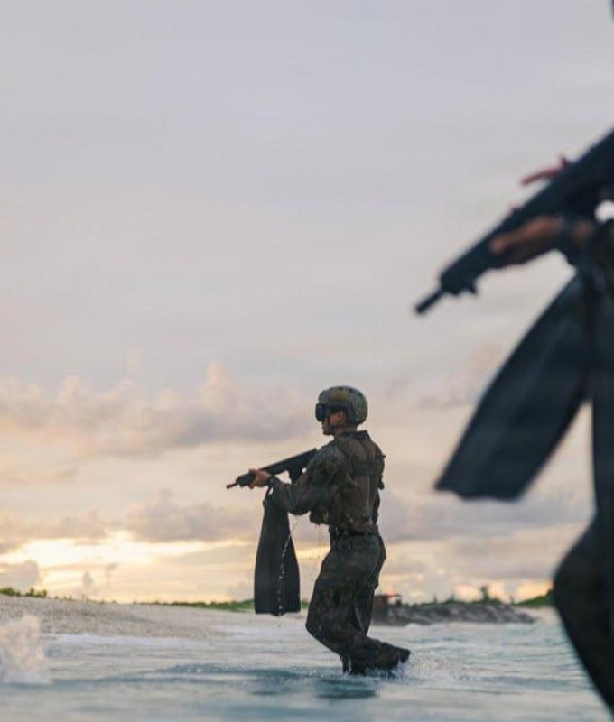 متابعة: البنتاغون ينشر صوراً لجنود مارينز يتدربون على هجوم برمائي