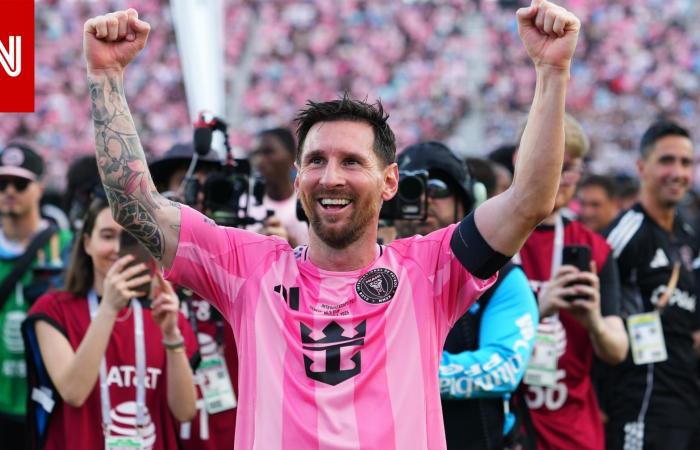 متابعة: "لحظة رائعة ومؤثرة".. أول تعليق من ميسي بعد فوز إنتر ميامي بكأس الدوري الأمريكي