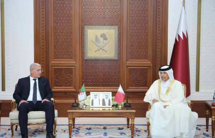 جلسة مباحثات ومذكرة تفاهم بين مجلس الشورى والمجلس الشعبي الوطني الجزائري