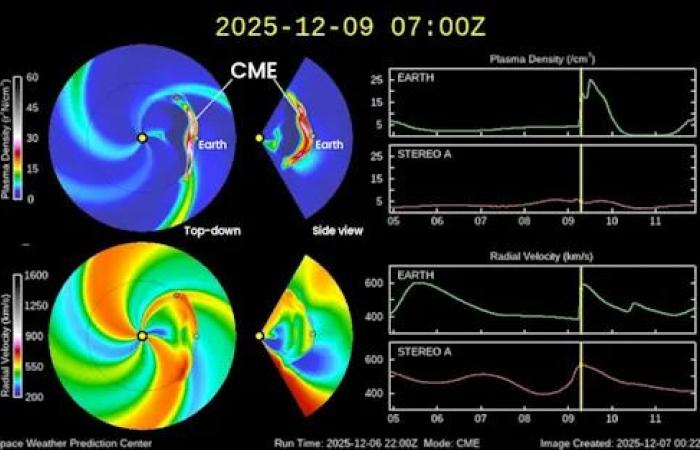 Solar
      storm
      impact
      may
      spark
      bright
      auroras
      across
      Canada
      tonight