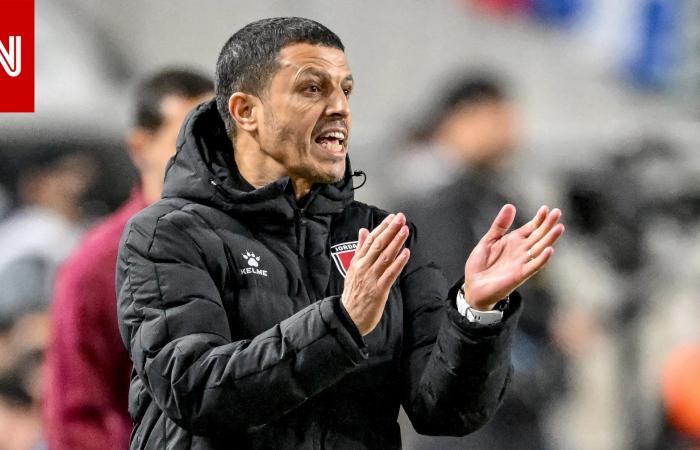 متابعة: تصرف لافت من مدرب الأردن مع حلمي طولان بعد إقصاء مصر من كأس العرب