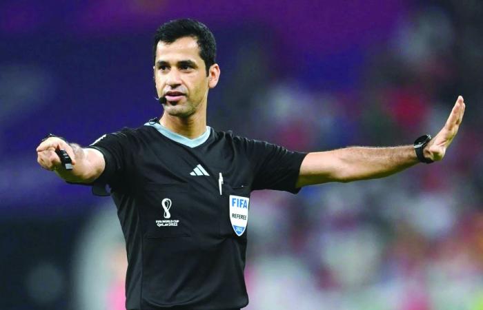 مونديال العرب.. عبد الرحمن الجاسم حكما لقمة الجزائر والعراق