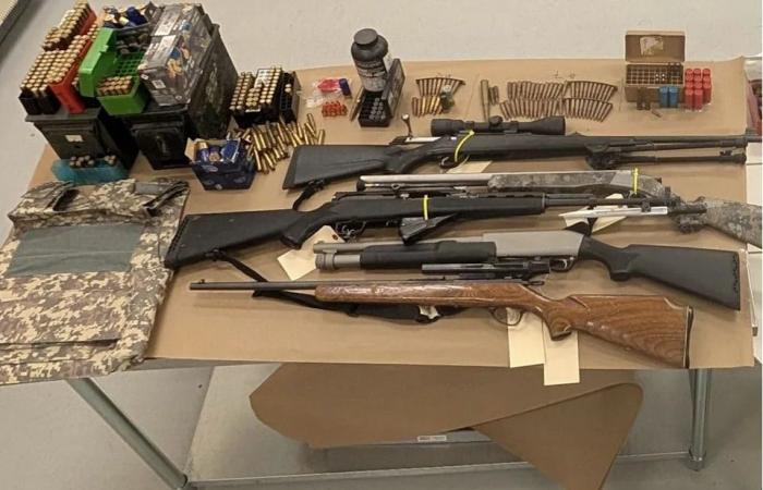 Lloydminster
      RCMP
      seize
      firearms,
      Nazi
      flag,
      arrest
      man
      for
      hate-related
      threats
