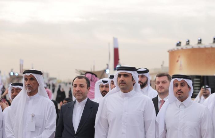 وزير الثقافة يفتتح فعاليات اليوم الوطني في درب الساعي