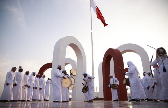 العرضة القطرية تتلألأ في درب الساعي