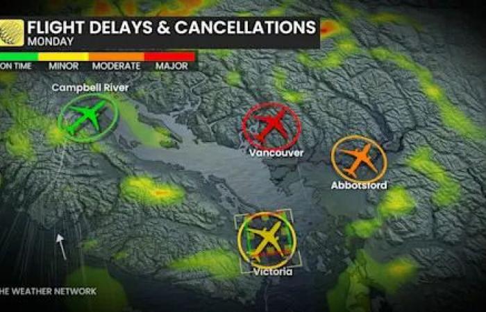 Flood
      and
      wind
      threat
      in
      B.C.
      with
      incoming
      pineapple
      express