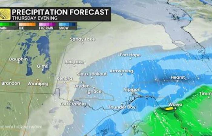 Powerful
      winter
      storm
      hits
      northern
      Ontario
      with
      major
      snow,
      winds