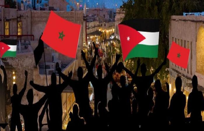 بالفيديو.. سوق واقف يجهّز أكبر شاشة لمشاهدة نهائي كأس العرب بين الأردن والمغرب