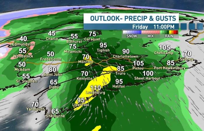 Storm
      to
      bring
      high
      winds
      and
      potential
      power
      outages
      to
      Maritimes