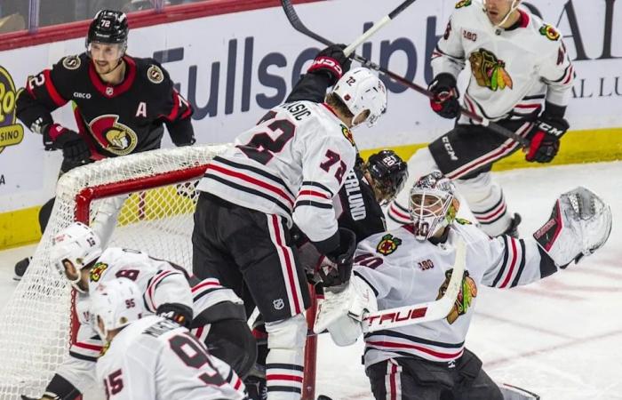 Takeaways:
      Ottawa
      Senators
      deliver
      Travis
      Green's
      birthday
      wish
      by
      beating
      Chicago
      Blackhawks