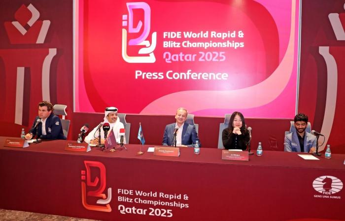 انطلاق كأس العالم للشطرنج السريع والخاطف قطر 2025.. غداً