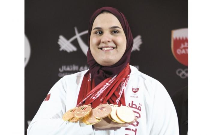 9 ميداليات ذهبية لقطر في رفع الأثقال