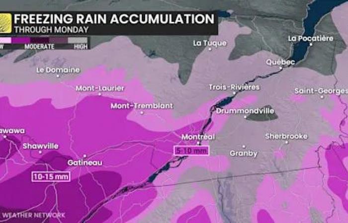 High-impact
      winter
      storm
      set
      to
      bring
      ice,
      snow
      to
      southern
      Quebec