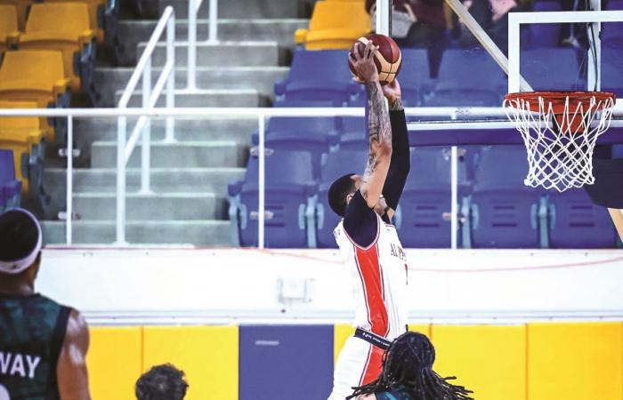 انتصار قطر والأهلي بدوري السلة