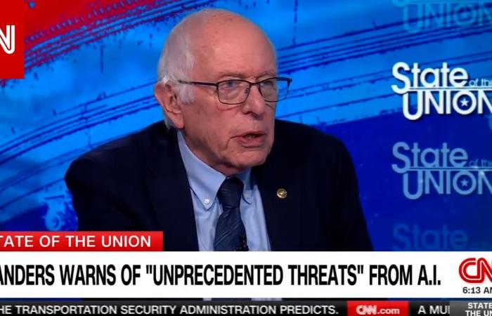 متابعة: "هل تظن أنهم قلقين على الناس؟".. ساندرز يحذر من تبعات الذكاء الاصطناعي ومن يموّلون تطويره و"التهديدات غير المسبوقة"